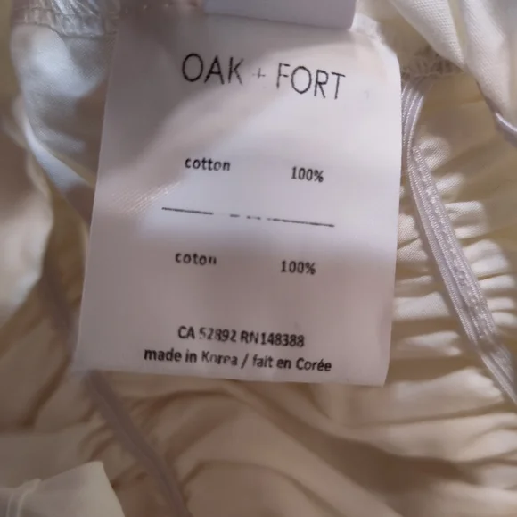 White Oak + Fort Blouse Size Small - Picture 6 of 7